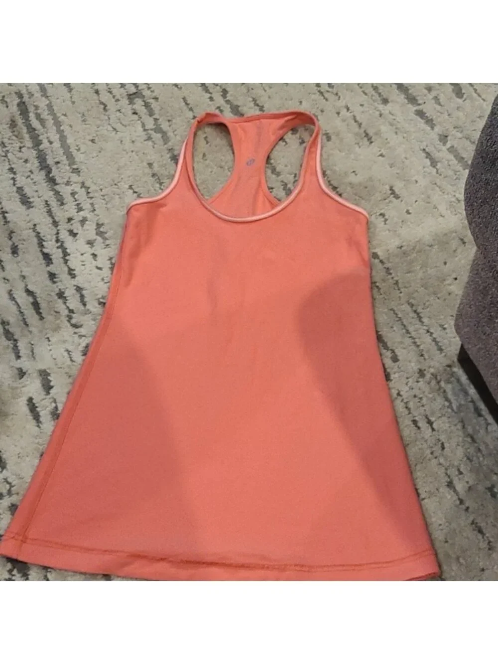 Lululemon Cool Racerback reversible tank top Grapefruit